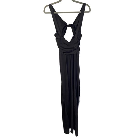 Danielle Guizio Wrapped Maxi Dress Formal Party Elegant Whimsigoth Sexy Dark XS - Picture 8 of 9